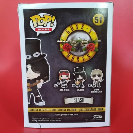 ファンコ ポップ  ガンズ・アンド・ローゼズ　スラッシュ 　Funko Pop! Rocks: Guns N' Roses - Slash