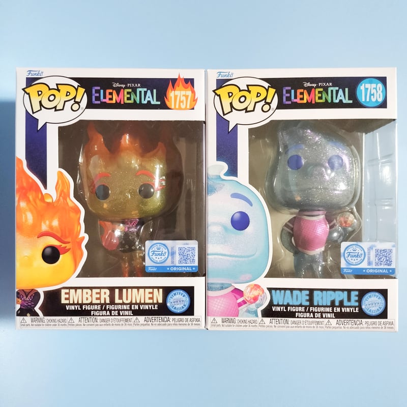 ファンコポップ ピクサー『マイ・エレメント』 エンバー&ウェイド