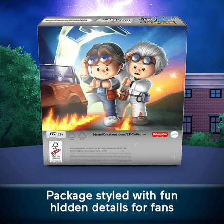 フィッシャープライス リトルピープル　 「バック・トゥ・ザ・フューチャー」   　Back To the Futures　Little People®
