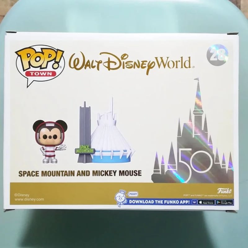 ファンコ ポップ WDW50周年「スペースマウンテン & ミッキーマウス