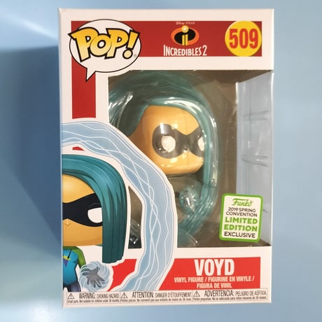 2019 春のコンベンション限定 ファンコ ポップ 『インクレディブル・ファミリー』ヴォイド  FUNKO POP! Incredibles2 Voyd