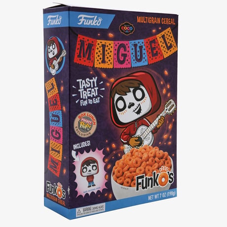 ファンコ  ピクサー『リメンバーミー』  ファンコ ポケット ポップ 入り シリアル　 FUNKO Pixar COCO FUNKO'S CEREAL WITH POCKET POP! INSIDE