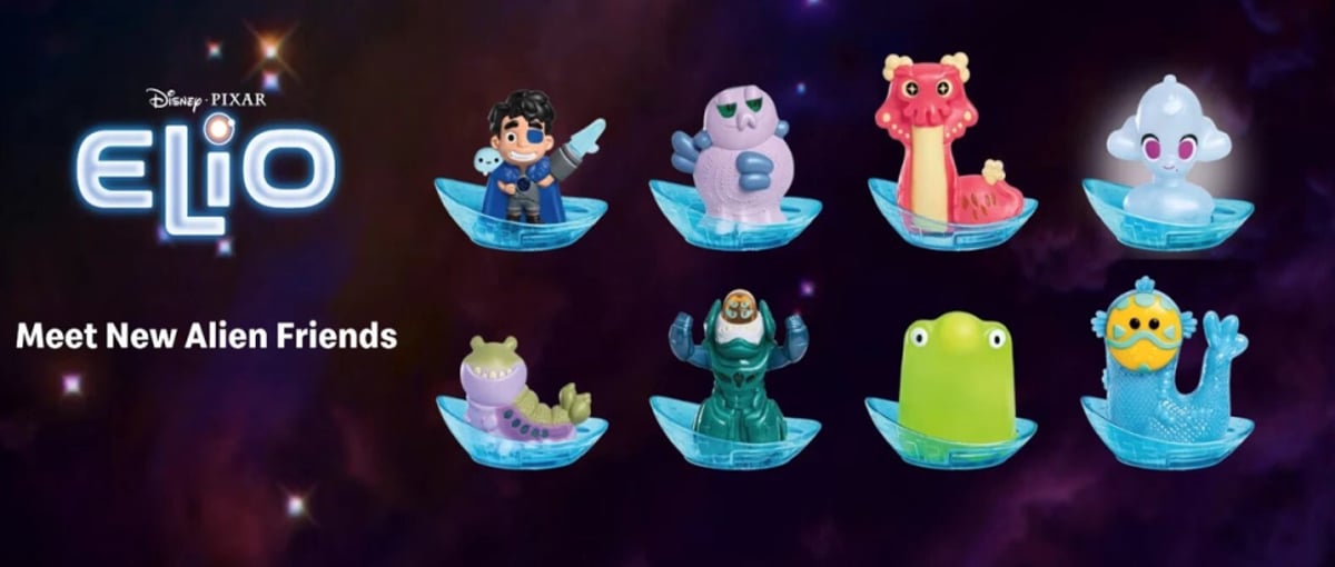 8月1日公開！ピクサー『星つなぎのエリオ』 アメリカ・マクドナルド