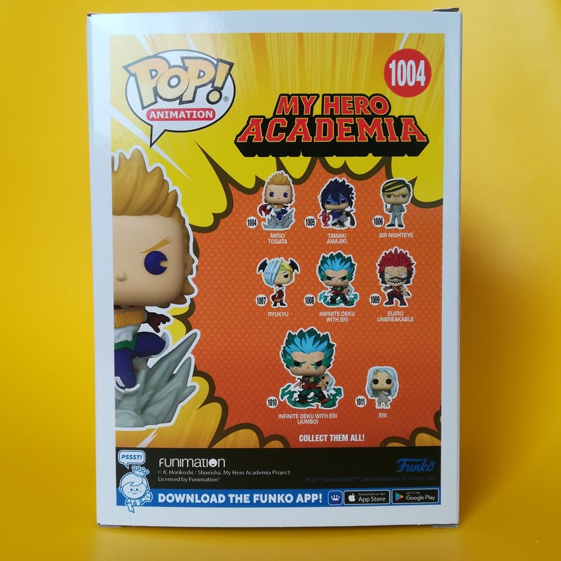 Funko POP ヒロアカ 7体セット Funko Pop My Hero Academia Vinyl Figure w/case 1x All Might