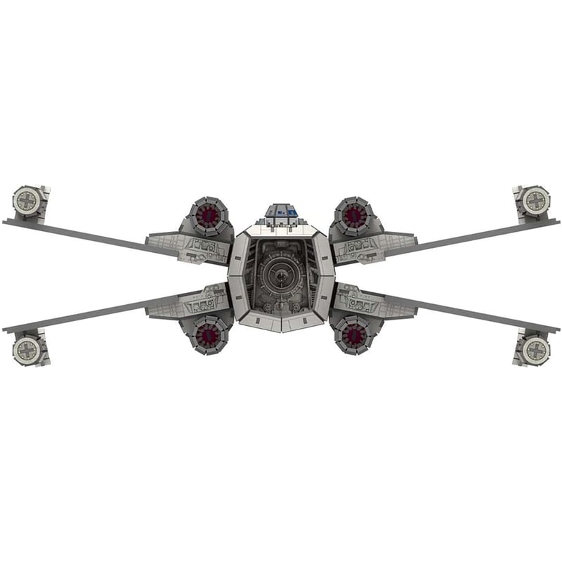 スターウォーズ　タイタニウム　MODEL:T-65　X-wing　2005年製 スターウォーズ タイタニウム MODEL:T-65 X-wing 2005年製