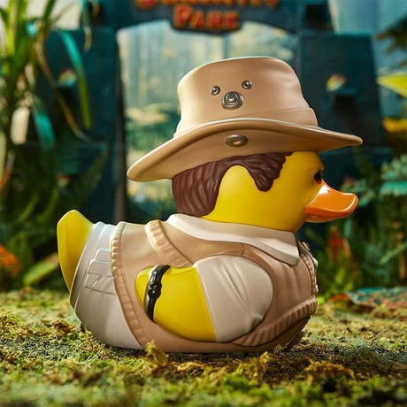 コスプレ・ダック　TUBBZ　『ジュラシック・パーク』ロバート・マルドゥーン　 TUBBZ Cosplaying Duck  Jurassic Park　Robert Muldoon