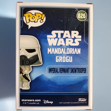 ファンコポップ 『スター・ウォーズ／マンダロリアン・アンド・グローグー』 インペリアル・レムナント・スノートルーパー（9500pc限定）