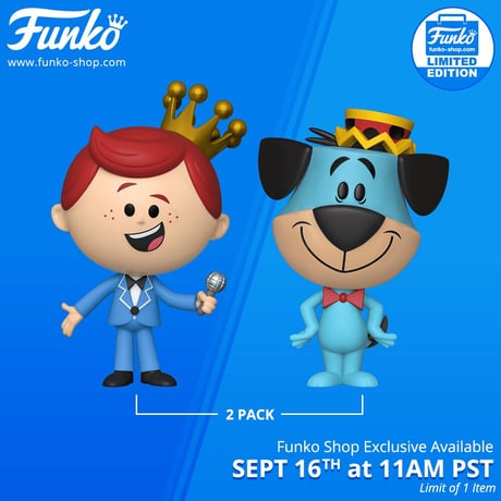 2019年 ファンコ "The Freddy Funko Show!" Freddy Funko and Huckleberry Hound