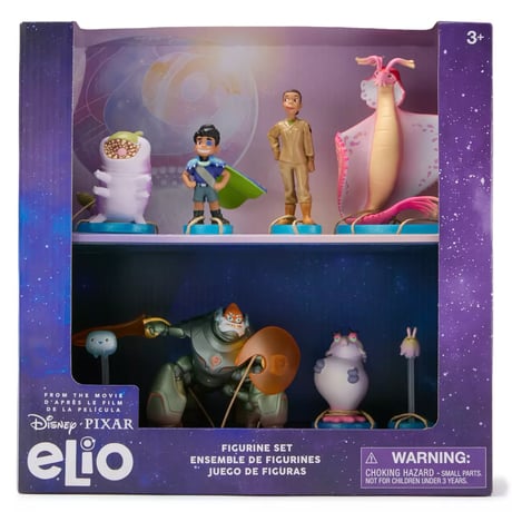 ピクサー『星つなぎのエリオ』　フィギュアセット　　Disney Store Pixar  Elio Figure Set