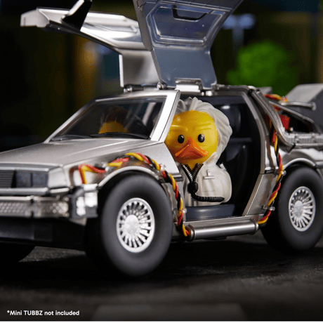 コスプレダック MINI TUBBZ 『バック・トゥ・ザ・フューチャー』デロリアン  ドク＆マーティ ミニTUBBZ セット　TUBBZ : Back to the Future Delorean