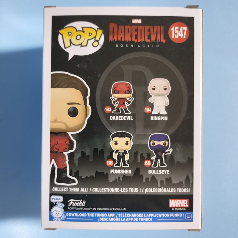 ファンコポップ マーベル デアデビル：ボーン・アゲイン デアデビル