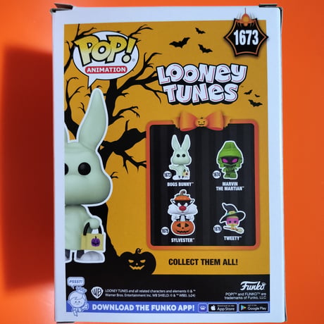 ファンコポップ 『ルーニーチューンズ』 ハロウィン シリーズ　バッグス・バニー　FUNKO POP!  Looney Tunes Halloween  Bugs Bunny