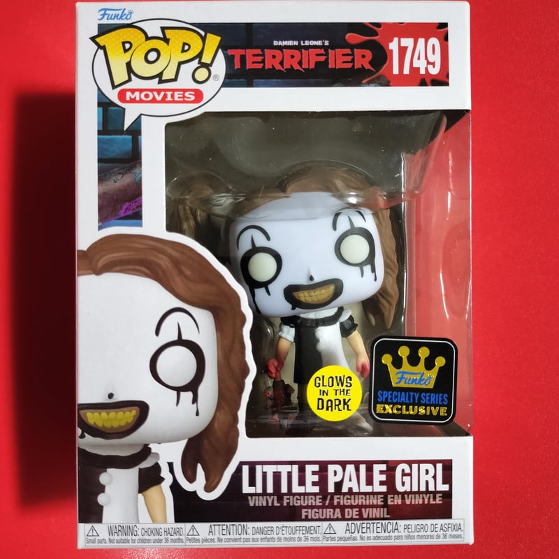 レアFUNKO POP! テリファー　アートザクラウン　リトルパールガール　蓄光 レアFUNKO POP! テリファー アートザクラウン リトルパール