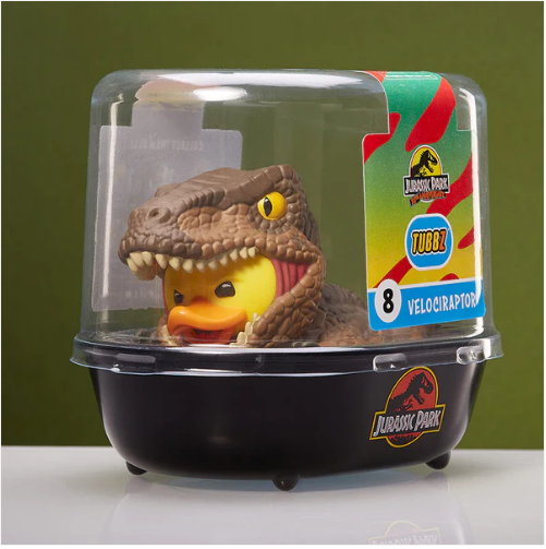 TUBBZ ジュラシック・パーク　ディロフォサウルス& ヴェロキラプトル TUBBZ コスプレダック BOX ジュラシックパーク ディロフォ