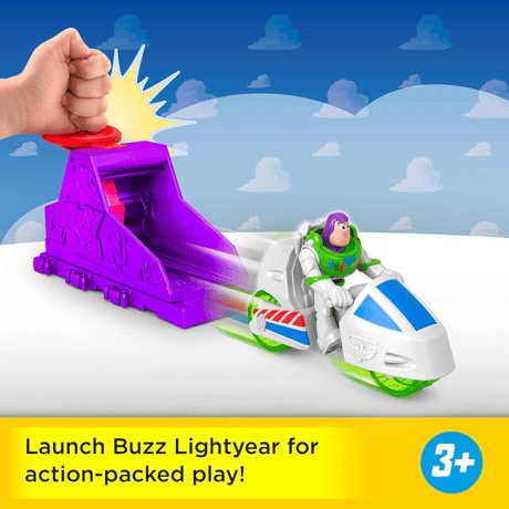 トイストーリー  Fisher-Price Imaginext バズ・ライトイヤー ランチャー    Buzz Lightyear Launcher