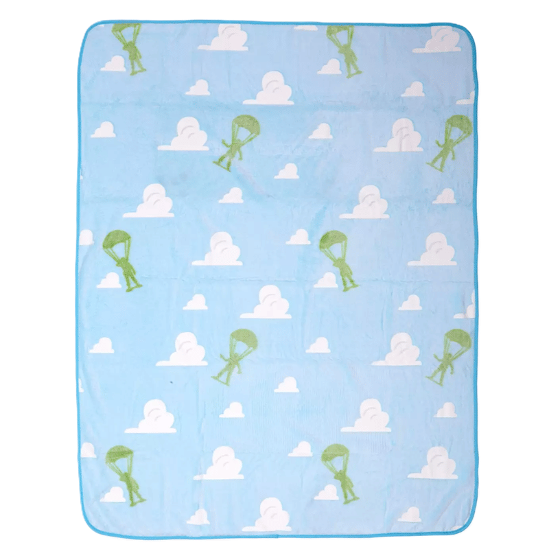 トイストーリー グリーンアーミーメン フリース ブランケット