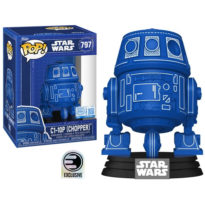 ファンコ ポップ スター・ウォーズ C1-10P Chopper（ブルー