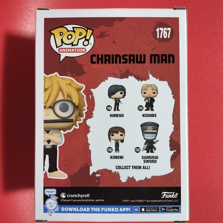 ファンコポップ  『チェンソーマン』デンジ & パワー（超インテリ作戦）　  FUNKO POP! Chainsaw Man　Denji & Power (Operation:Super Smart)