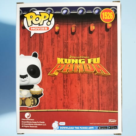 2024 Entertainment Expo限定　DXファンコポップ  カンフー・パンダ　ポーw/飲茶　Funko POP Movies Kung Fu Panda Po w/ Dumplings