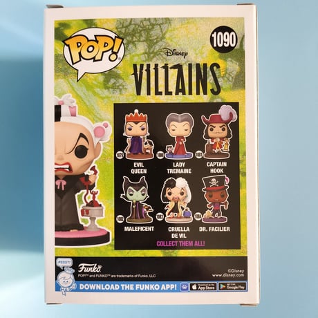 ファンコ ポップ　ディズニー：ヴィランズ　クルエラ・ド・ヴィル 　 Funko POP! Disney Villains Cruella De Vil in Cart