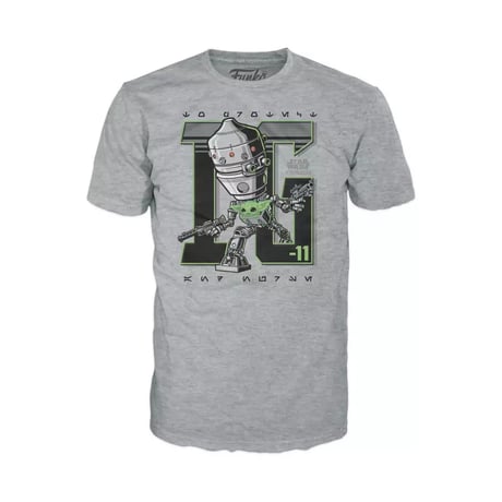 《ご予約受付中！》 2019年 ファンコ ポップ 『マンダロリアン』IG-11 Tシャツセット　Funko POP! and Tee Star Wars: The Mandalorian IG-11