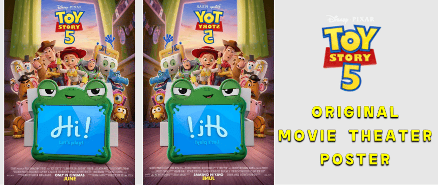 ご予約受付中！》 『トイストーリー5』 アメリカ映画館用「ダブル
