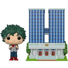 僕のヒーローアカデミア』緑谷出久 と 雄英高校 校舎のファンコ