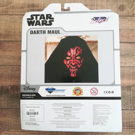 スターウォーズ ダイアモンドセレクト 7インチフィギュア    　ダース・モール　 　 Diamond Select   DARTH MAUL  Action Figure