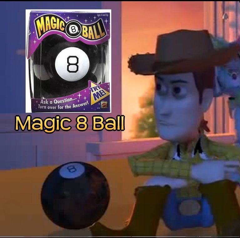 トイストーリーにも登場した占いゲーム「MAGIC 8 BALL」が久々に トイストーリーにも登場した占いゲーム「MAGIC 8 BALL」が久々に