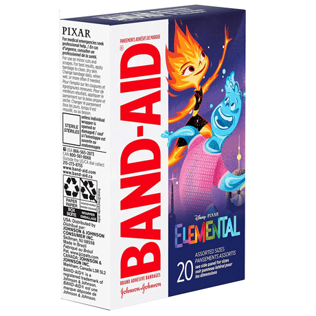 ディズニー・ピクサー 『マイ・エレメント』　BAND-AID®　20枚入り