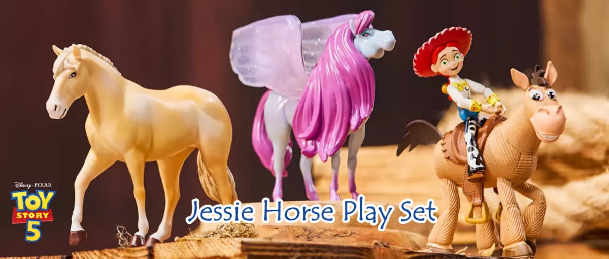 🐎『トイストーリー5』 ジェシー ＆ ブルズアイ と馬たちのプレイ