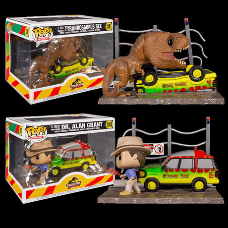 ファンコ ポップ  『ジュラシックパーク 30周年』 Tレックス ブレークアウト ２種セット　FUNKO  POP! Jurassic Park 30th　T-REX BREAKOUT