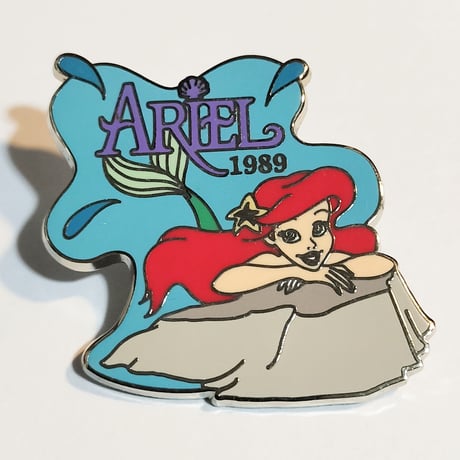 2001年デッドストック！リトルマーメイド　アリエル ピンバッジ　100 Years of Dreams LE #5 The Little Mermaid Pin