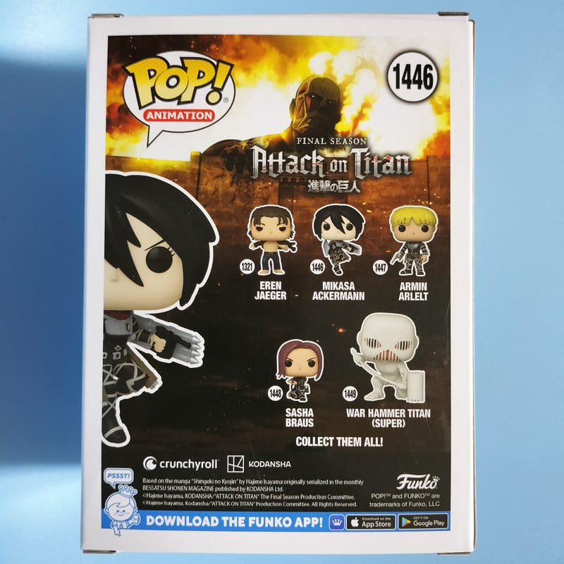 ファンコ ポップ 『進撃の巨人』 FUNKO POP! Attack On Titan | ファンコ ポップ 『進撃の巨人』 FUNKO POP! Attack On Titan |