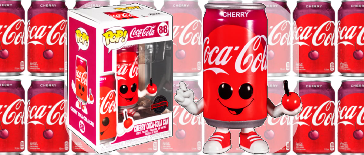 ファンコポップの コカコーラ シリーズに「チェリーコーク」が仲間入り