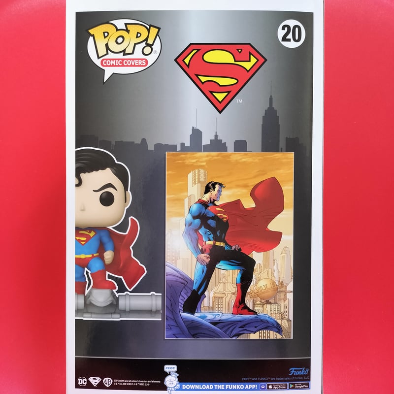 限定ファンコポップ コミックカバー スーパーマン 85周年 ファンコポップ コミックカバー スーパーマン 85周年 Funko Pop