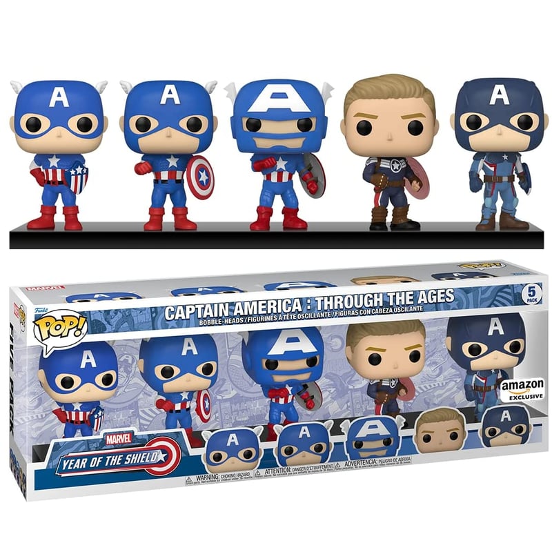 ◯432CAPTAINMAfunko pop MARVEL(マーベル) ５点セット - アメコミ