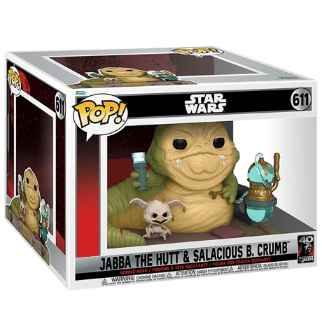 DXファンコポップ  「スターウォーズ ジェダイの帰還」ジャバ・ザ・ハットw/サレシャス・クラム　FUNKO  POP! Star Wars  Jabba w/ Salacious