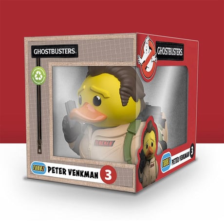 コスプレ・ダックTUBBZ（箱パケ）『ゴーズトバスターズ』ピーター・ベンクマン博士　 TUBBZ Cosplaying Duck  Ghostbusters　Peter Venkman (Boxed)