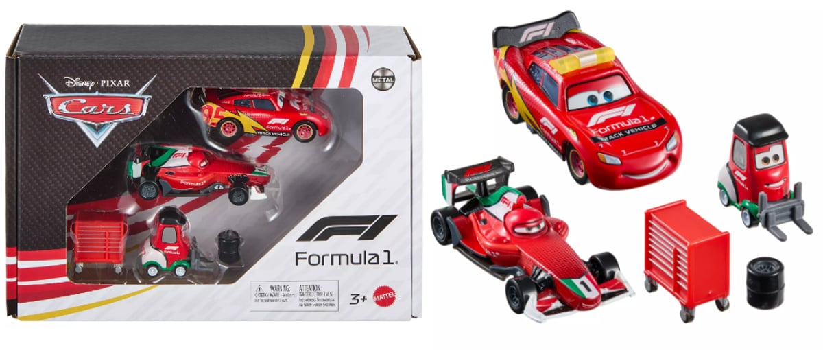 🏎 ピクサー『カーズ』と F1 の公式コラボ！限定 マテル製