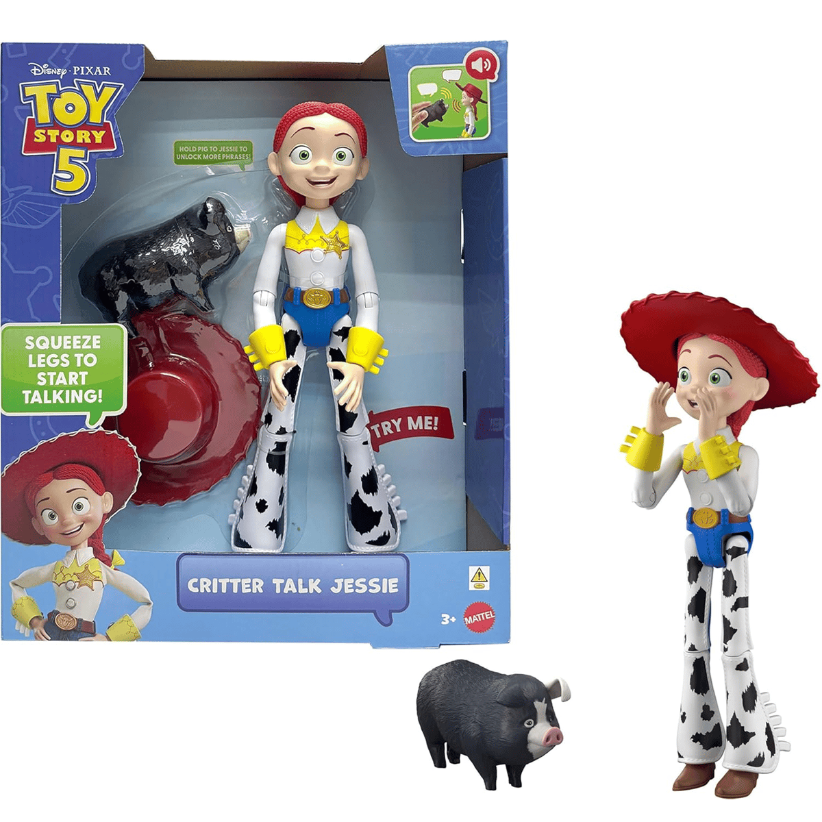 トイストーリー　ジェシー　ドール　カウガール　希少　ピクサー　マテル TOY STORY/トイストーリー・MATTEL/マテル 「JESSIE DOLL/ジェシー