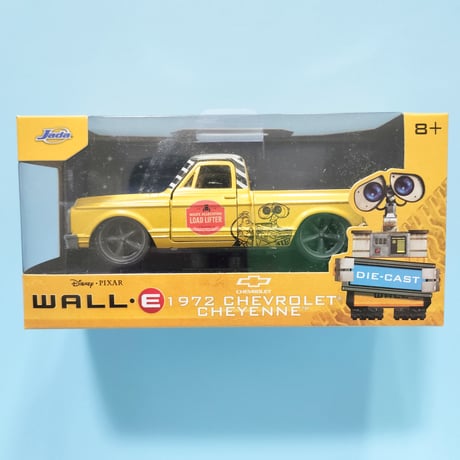 ピクサー　Wall-E　Jada Toys 1/32  1972 Chevy Cheyenne Pickup Diecast Car