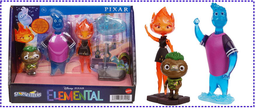 すでに入手困難？ピクサー『マイ・エレメント』フィギュアセット
