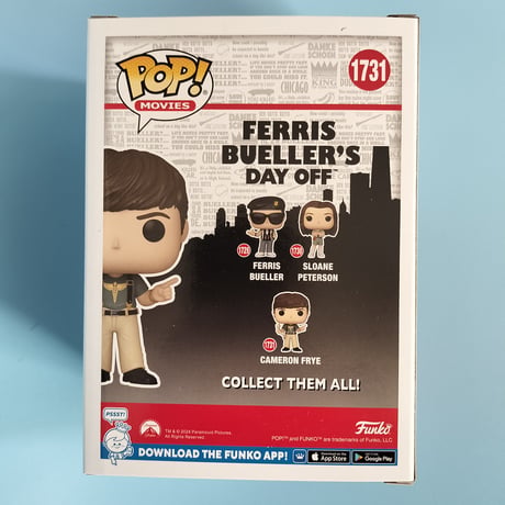 ファンコ ポップ  「フェリスはある朝突然に 」3体セット　FUNKO  POP!  Ferris Bueller's Day Off  set of 3