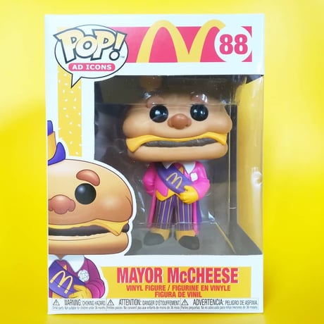 ファンコ ポップ 『マクドナルド』メイヤー・チーズマック 　FUNKO POP!McDonald's　Mayor McCheese