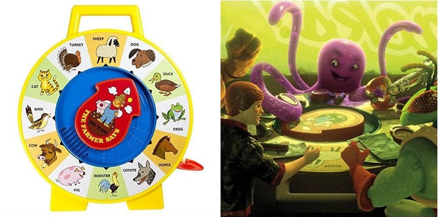 ヴィンテージ　フィッシャープライス　その他のおもちゃ　３点セット　トイストーリー フィッシャープライス Fisher Price Classic Farmer Says Se