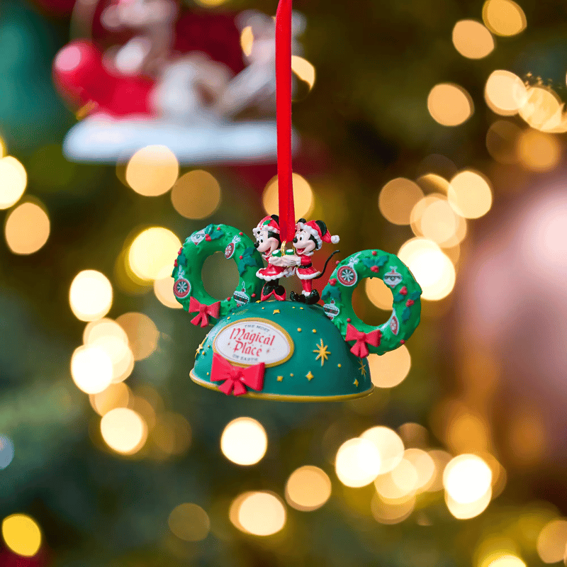 ミニー クリスマス オーナメント WaltDisneyWorld 限定 サンタ・ミッキーとミニーマウスのホリデー