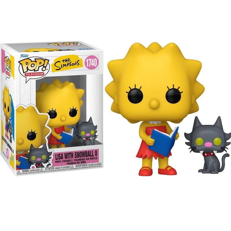 SF・ファンタジー・ホラー Disney Arribas Park Pals Figure ファンコポップ 『ザ・シンプソンズ』 リサ w/ スノーボール2号