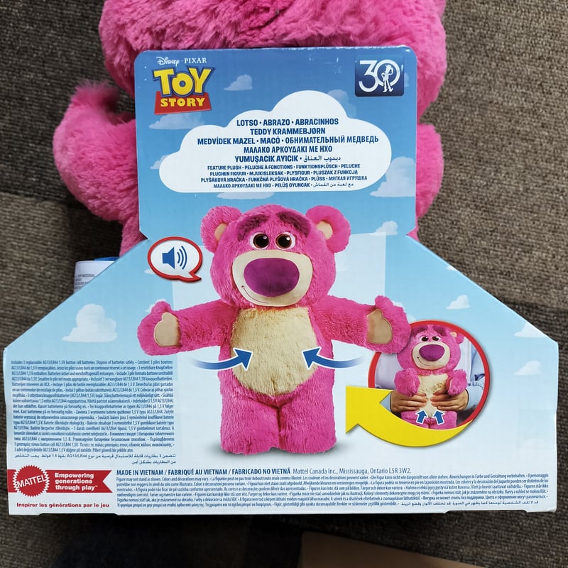 ご予約受付中！》 トイストーリー 30周年 Mattel ロッツォ・ハグベア