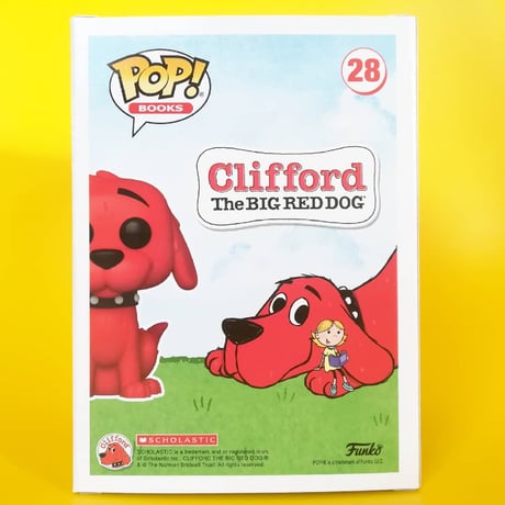 ファンコ ポップ 「 おおきいあかい クリフォード」(フロック版）　　FUNKO   POP! Clifford (Flocked)